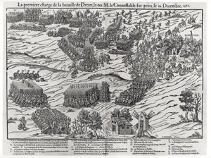 La Batalla de Dreux, 19 de diciembre de 1562 de J. J. and Tortorel, J. Perrissin